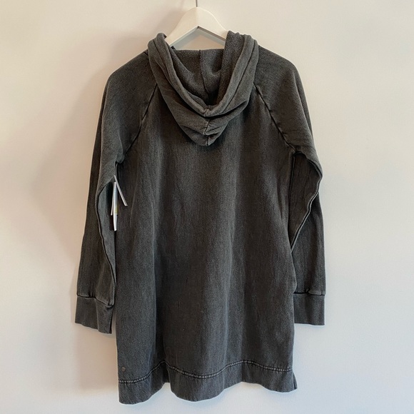 🆕! Z by Zella long heathered hoodie - new with tags - Picture 4 of 6
